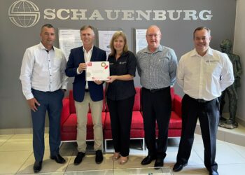 Schauenburg Systems recognised as a certified Top Employer 2023 in South Africa